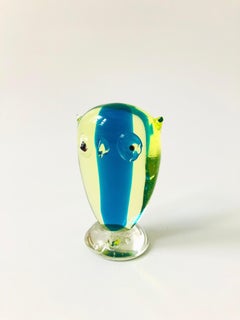 Vintage Murano Art Glass Owl