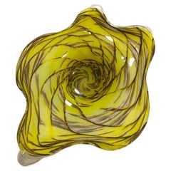Vintage Art Decor Vide Poche o ciotola decorativa in vetro italiano di Murano