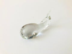 Vintage Murano Art Glass Whale by Vicenzo Nason