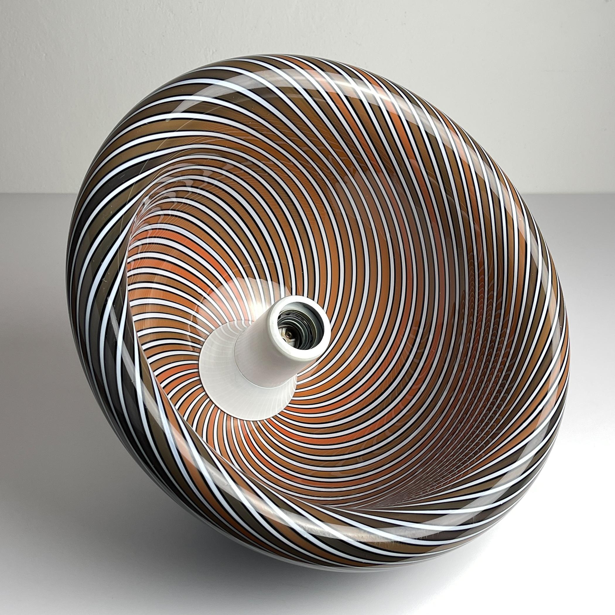 Lampe suspendue vintage Murano noir, Italie 1960s en vente 3