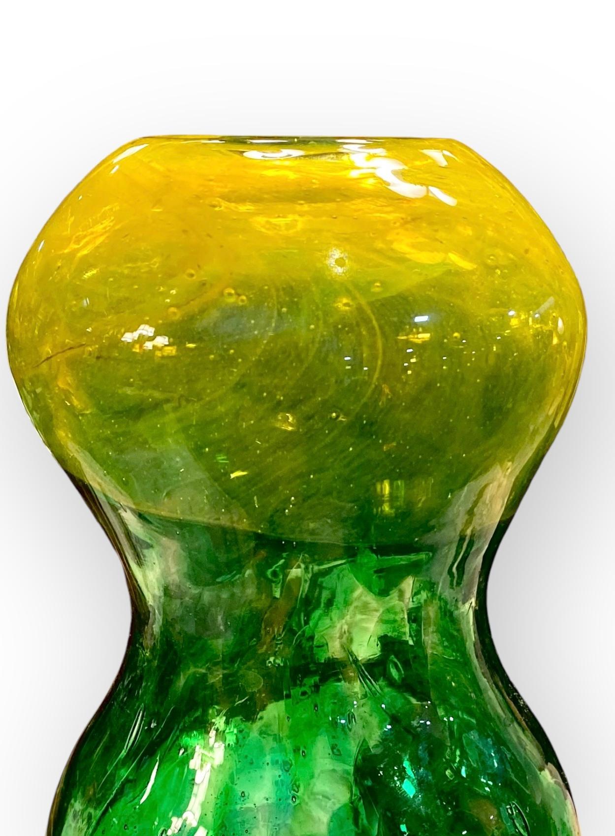 Vaso per limoni in vetro soffiato di Murano d'epoca in vendita 5