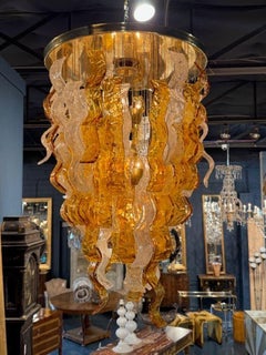 Vintage Murano Cascata Chandelier