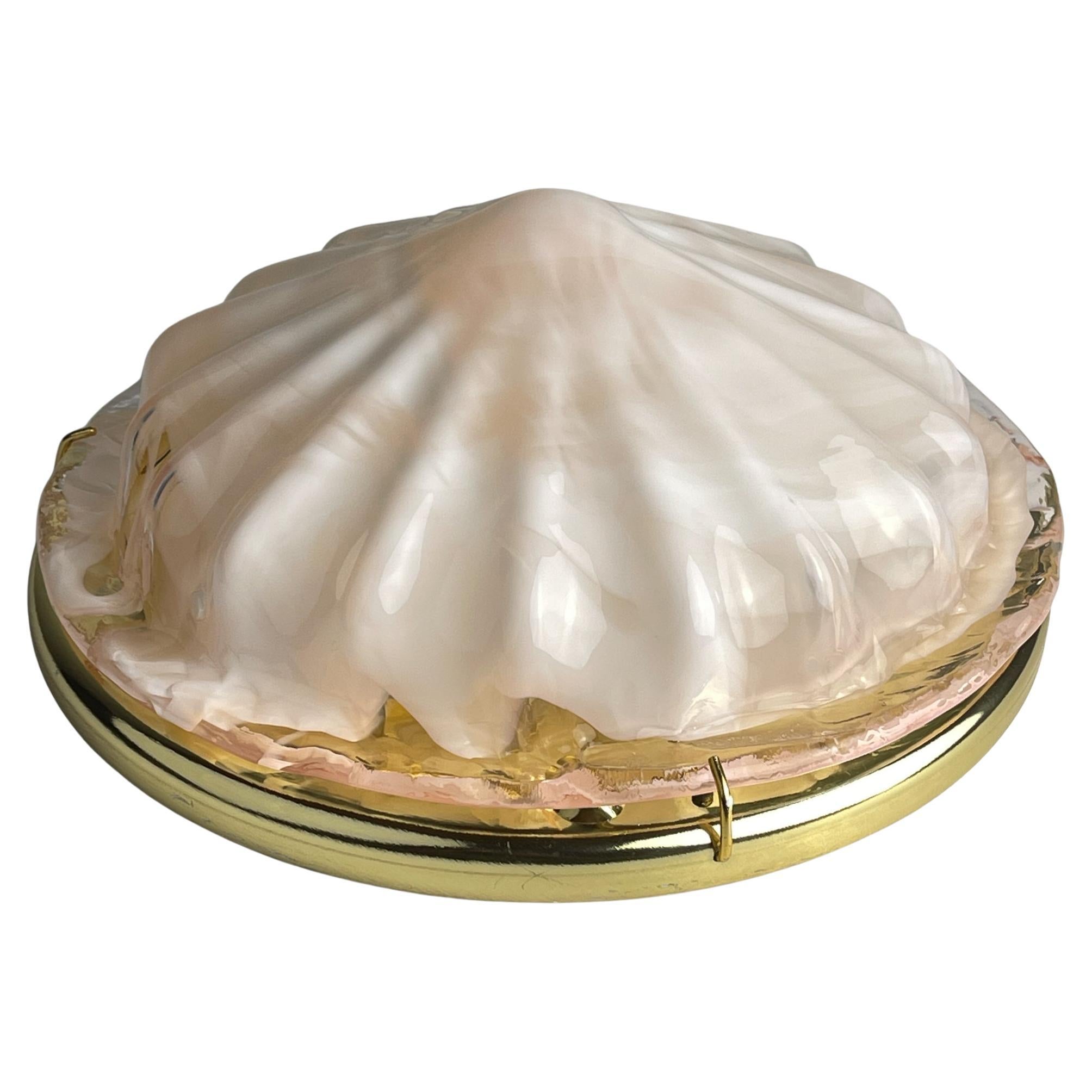 Vintage murano ceiling lamp by "La Murrina", Italy 1980s