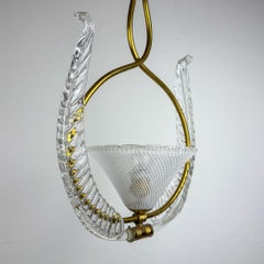 Vintage Murano chandelier by Barovier & Toso, Italy 1930s