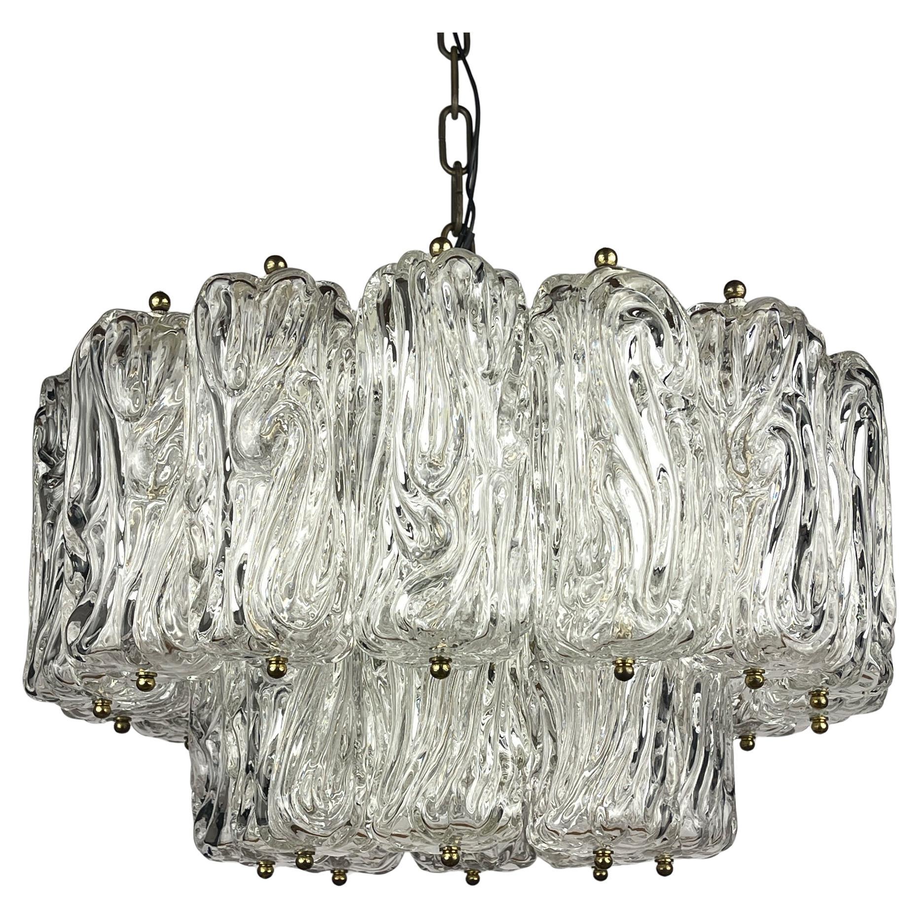 Murano-Kronleuchter von Barovier & Toso, Italien, 1950er Jahre
