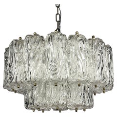 Vintage Murano chandelier by Barovier & Toso, Italy, 1950s