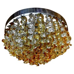 Vintage Murano Chandelier by Mazzega