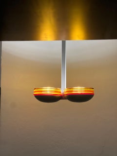 Vintage Murano Chandelier by Roberto Pamio for Leucos / Vetri Murano