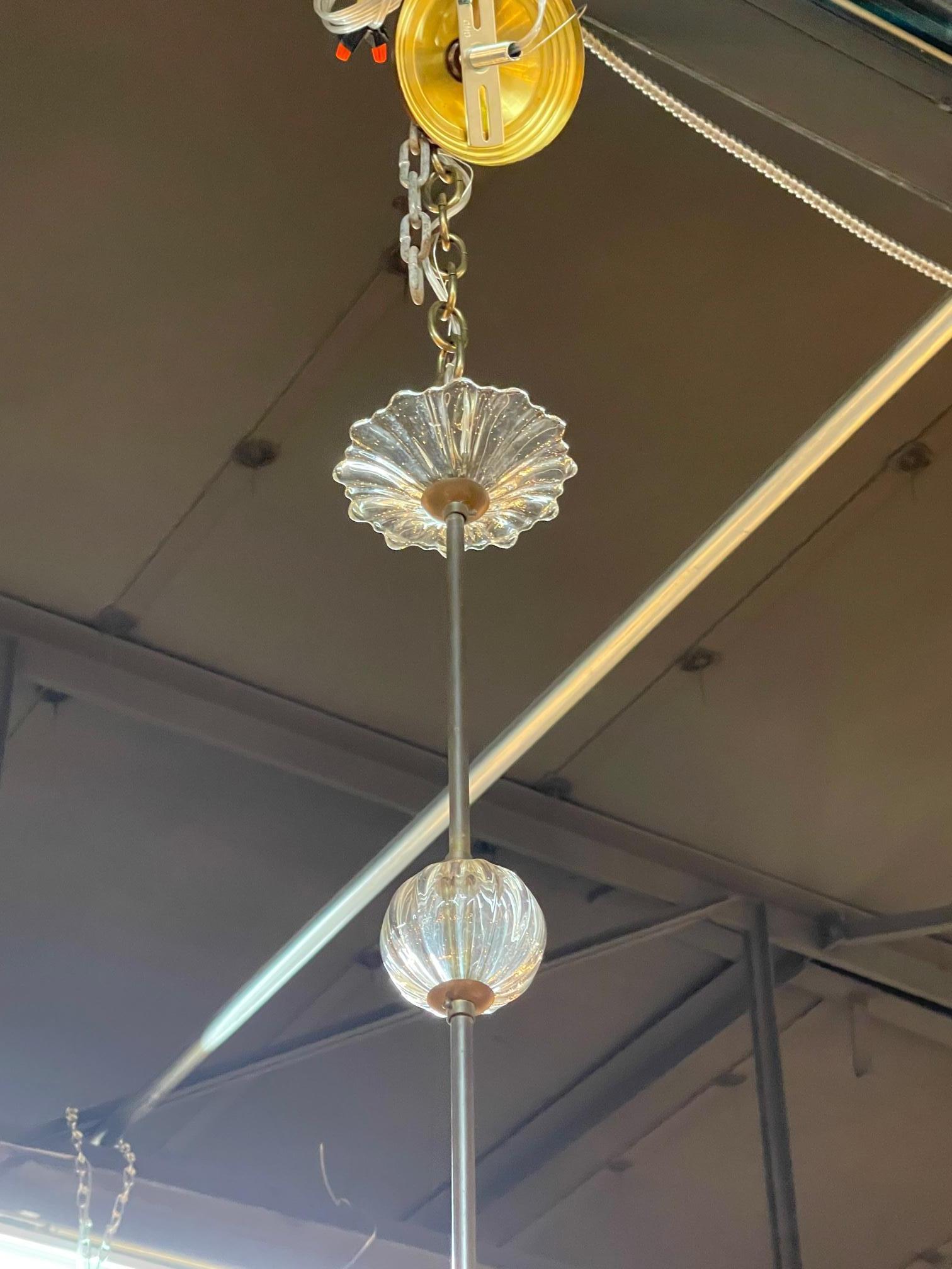 murano chandelier vintage