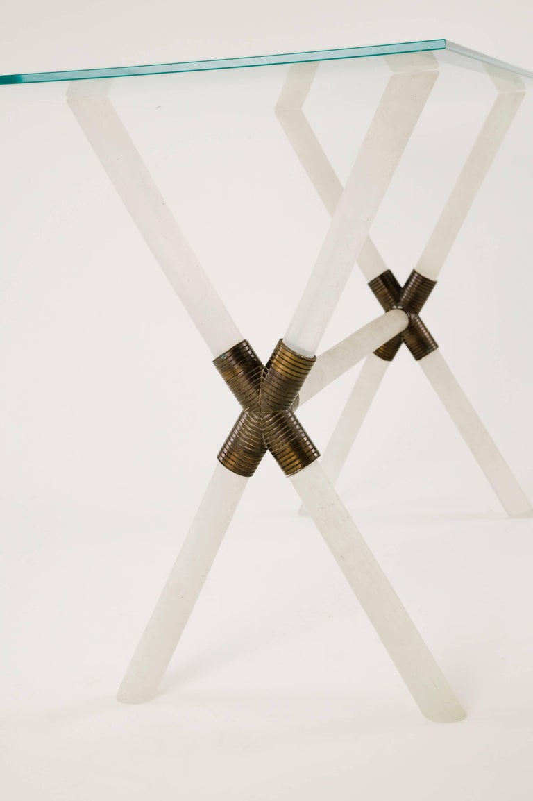 Vintage Murano Glass Table Base For Sale at 1stDibs