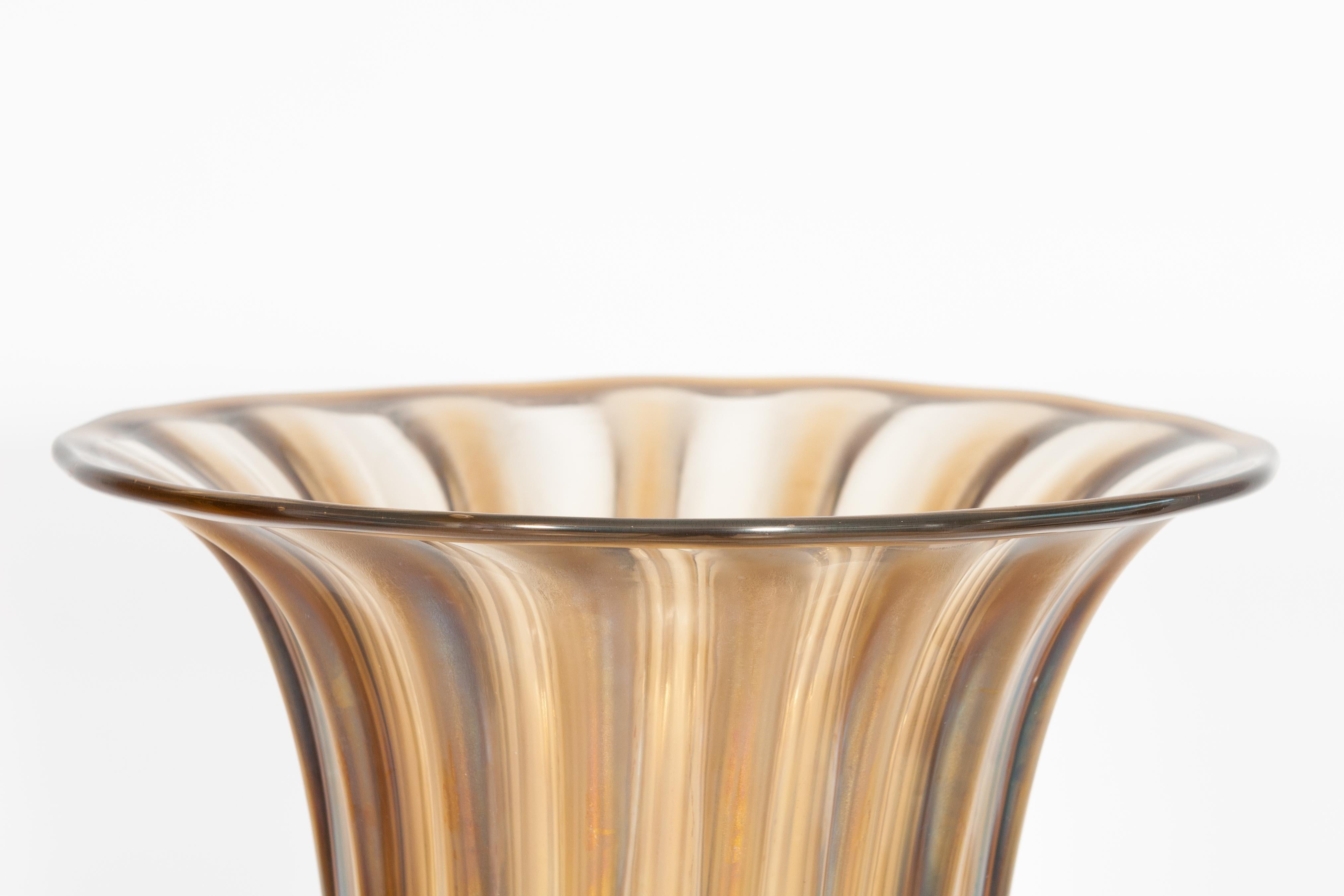 Vintage Murano Gallery Schillernde organische moderne Stehlampe, 1980er Jahre im Angebot 2