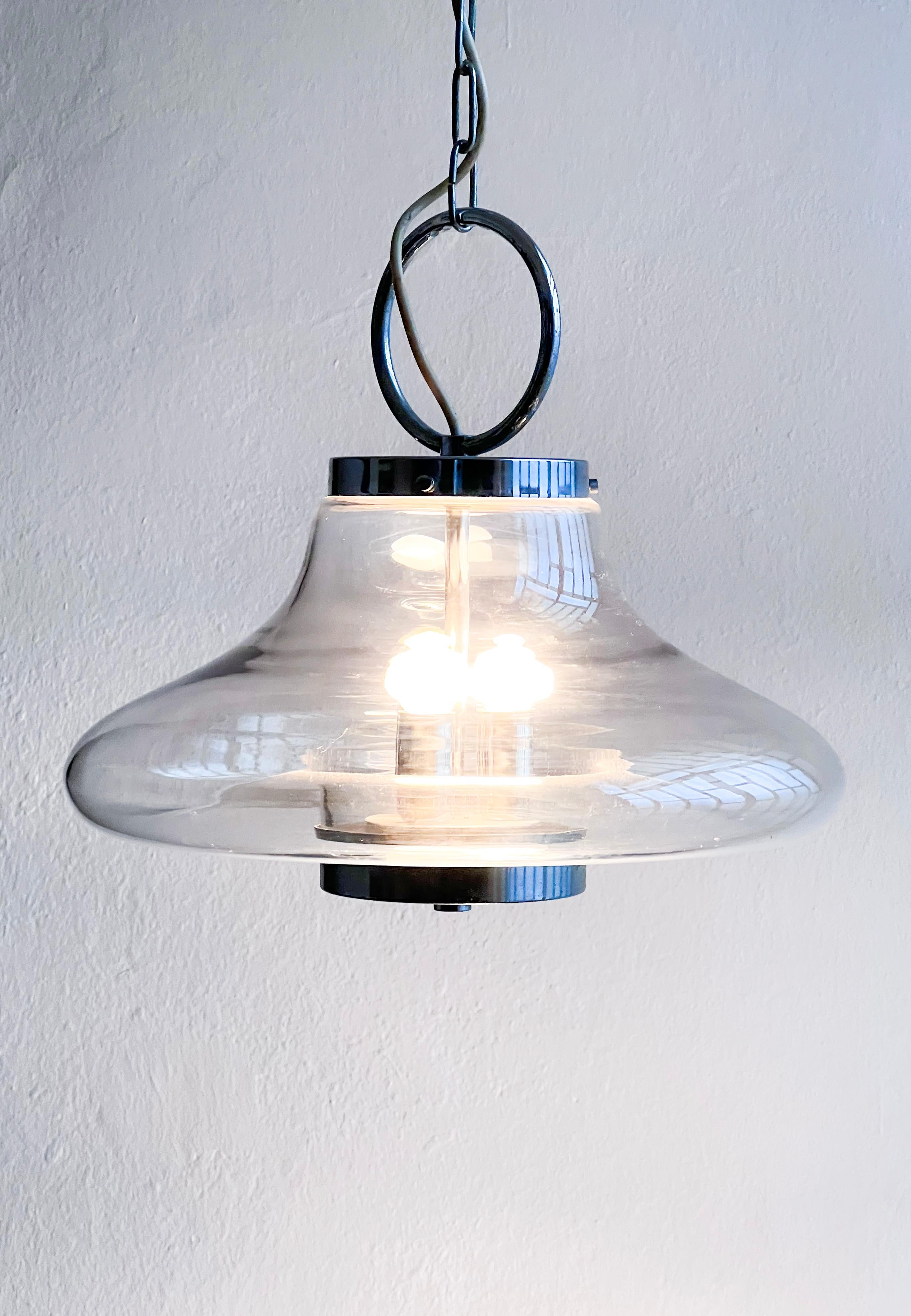 Ère spatiale Lustre d'appoint en verre de Murano vintage, style Nason Mazzega de l'ère de l'ère spatiale en vente