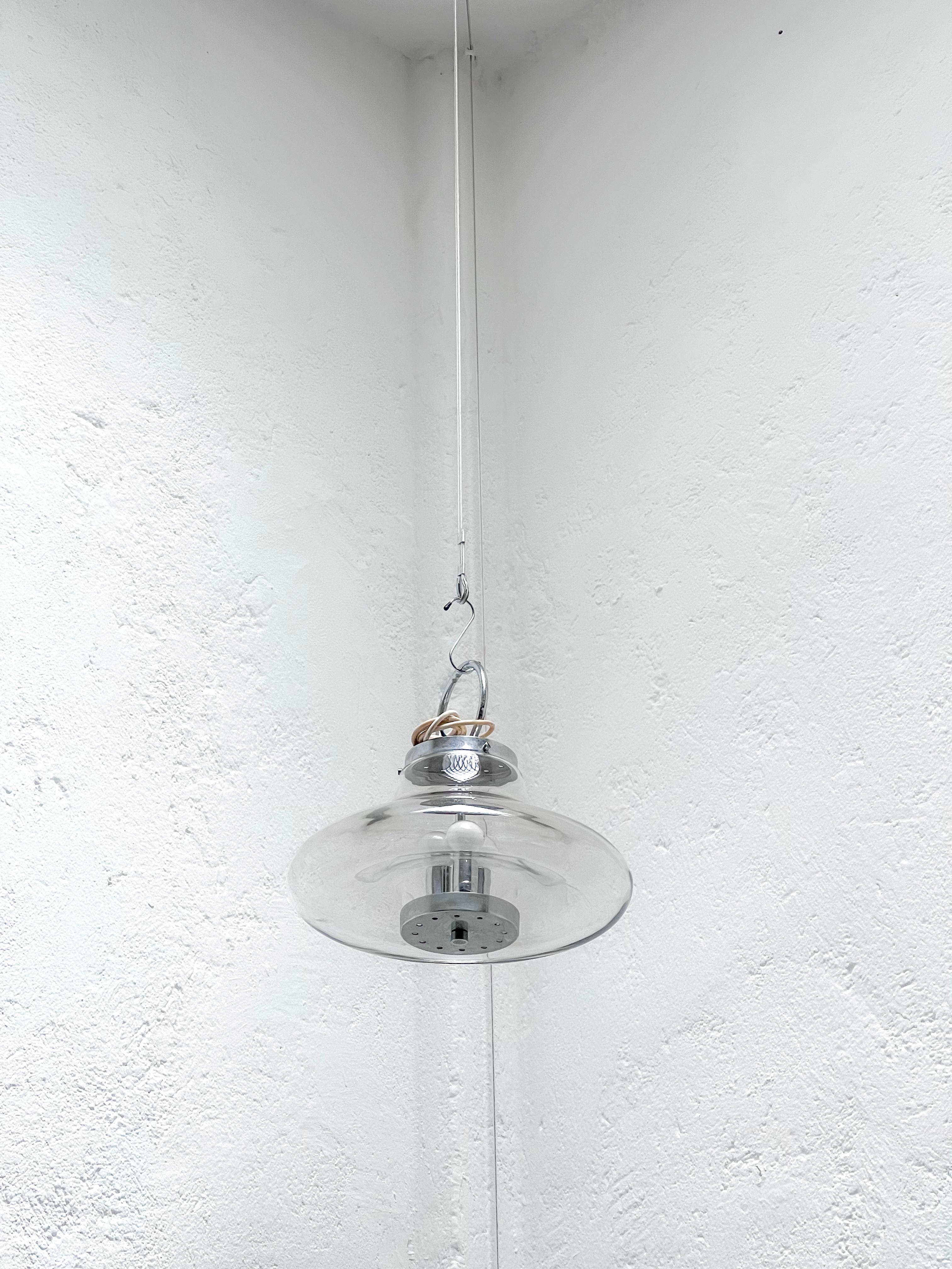 Verre Lustre d'appoint en verre de Murano vintage, style Nason Mazzega de l'ère de l'ère spatiale en vente