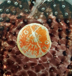 Vintage Murano Glass Ashtray / Bowl / Dish by Galliano Ferro-Has Original Label