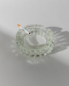 Vintage Murano Glass Ashtray, Italy, 1950s