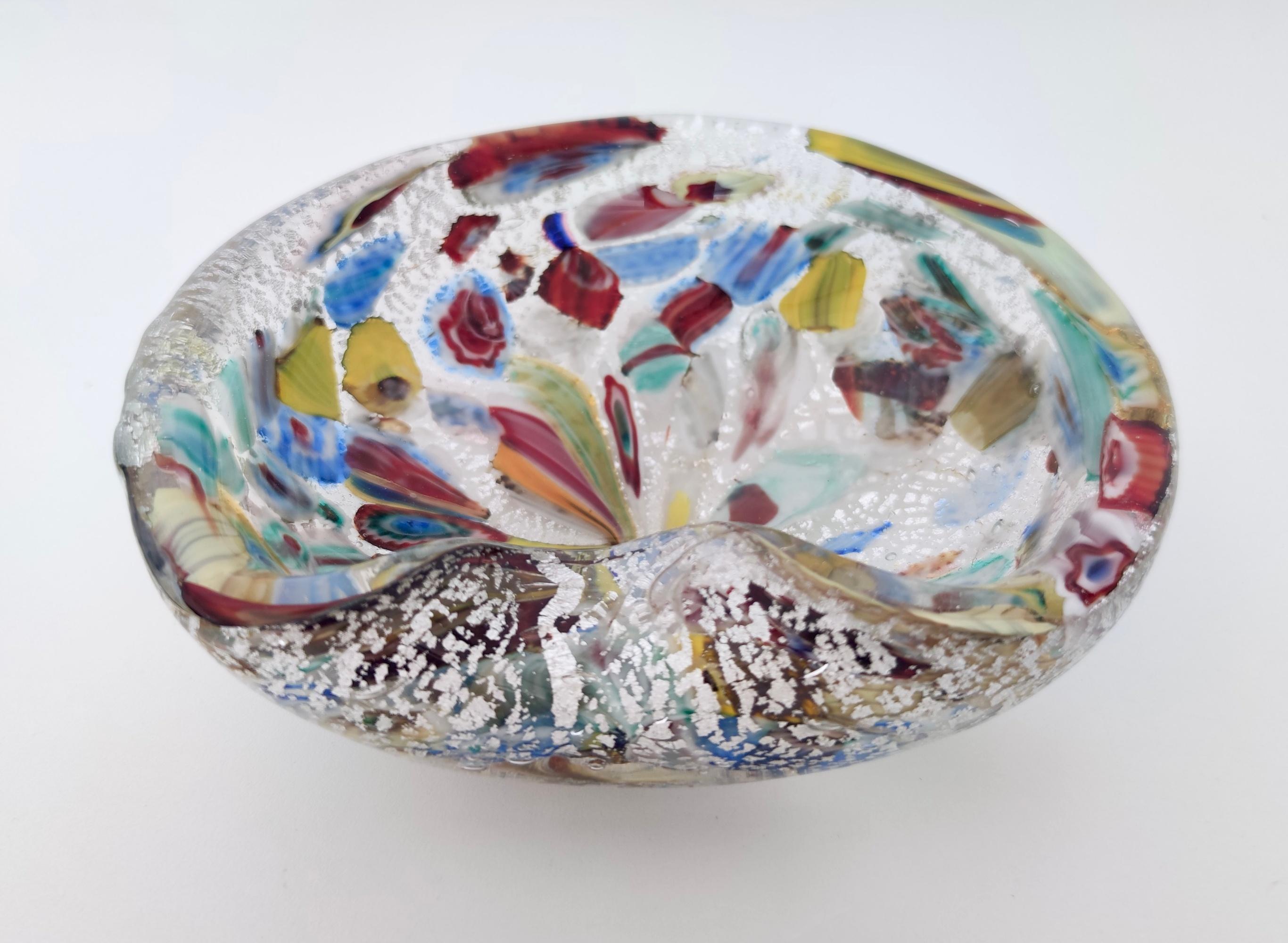 Vintage Murano Glass Ashtray / Vide-Poche by Giulio Radi for Avem In Excellent Condition For Sale In Bresso, Lombardy