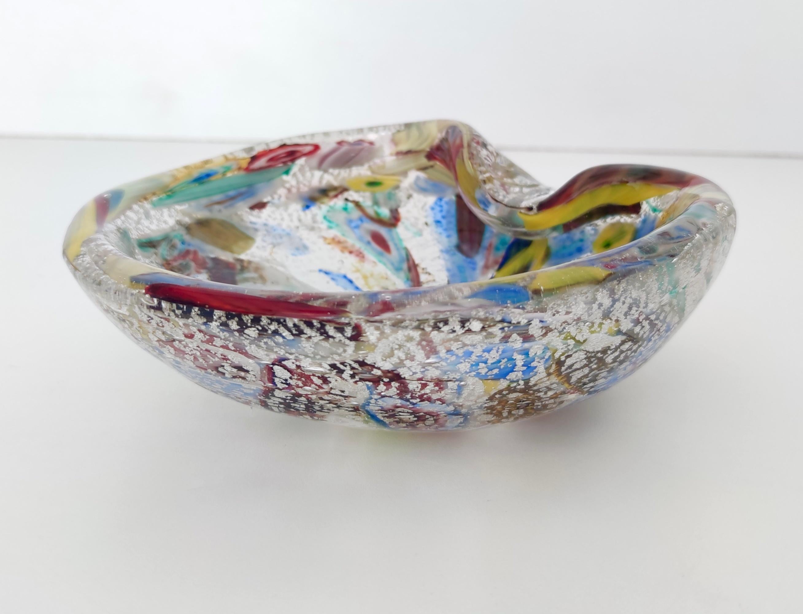 Vintage Murano Glass Ashtray / Vide-Poche by Giulio Radi for Avem For Sale 1