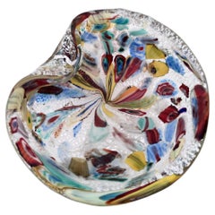Vintage Murano Glass Ashtray / Vide-Poche Ascribable to Giulio Radi by Avem