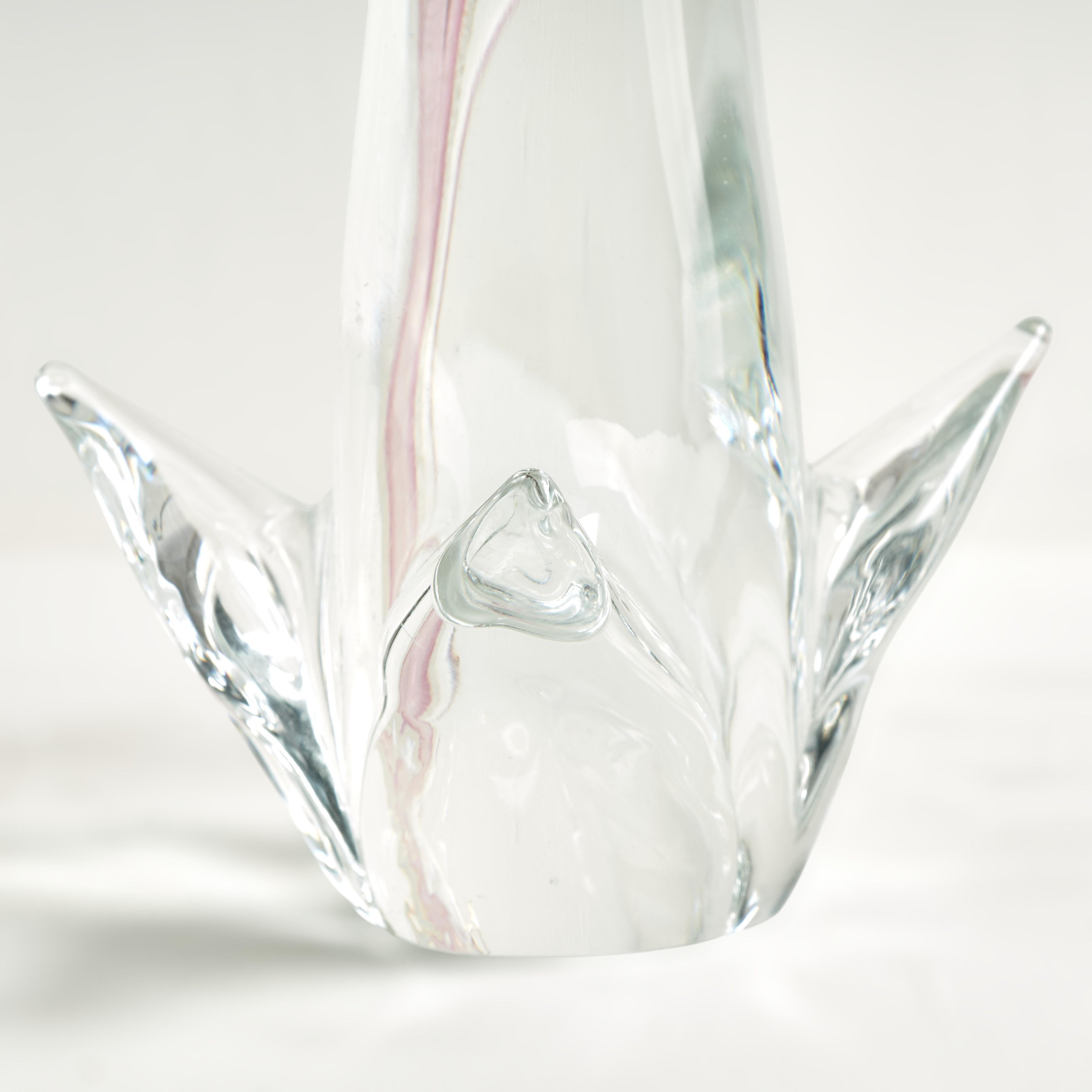 Scultura di uccelli in vetro di Murano vintage in vendita 2