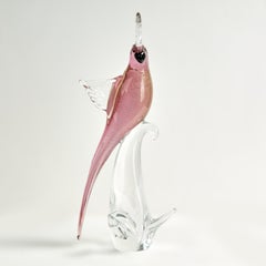 Vintage Murano Glass Bird Sculpture