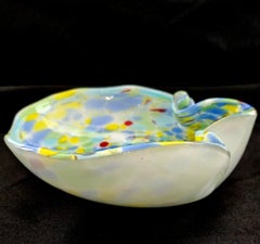 Vintage Murano Glass Bowl by Fratelli Toso