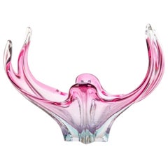 Vintage Murano Glass Bowl, Italy, Late 20th Century