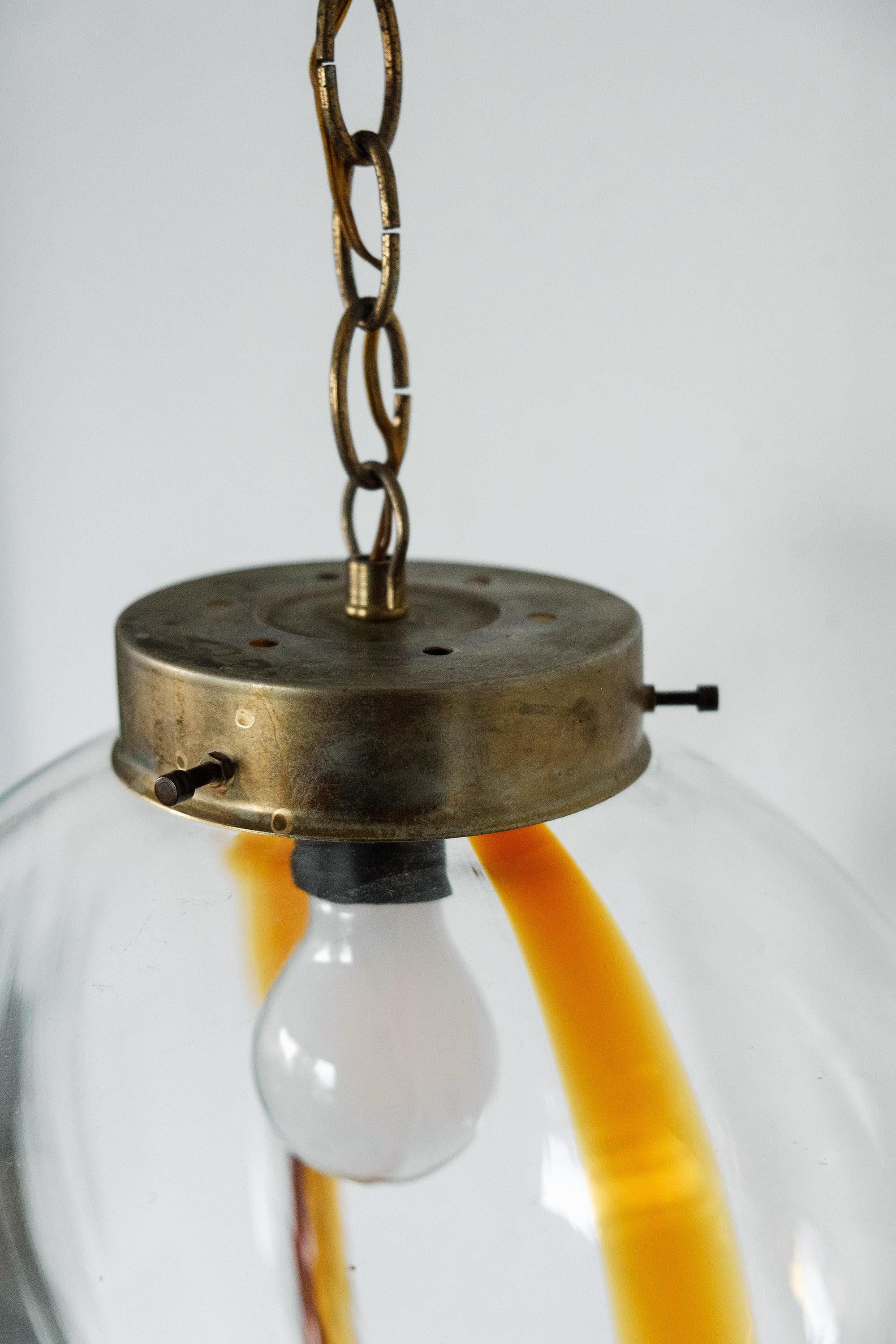 Murano Glass Ceiling Lamp by Toni Zuccheri, Italy, 1970's In Good Condition For Sale In Lugano, TI