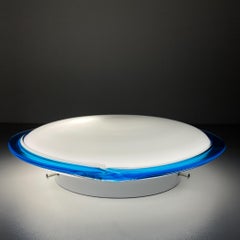 Vintage murano glass ceiling or wall lamp Italy 1980s
