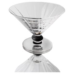 Vintage Murano Glass Centerpiece Bowl, Pedestal - Classic Design Italy, 1970s