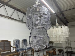 Vintage Murano Glass Chandelier By Carlo Nason For Mazzega