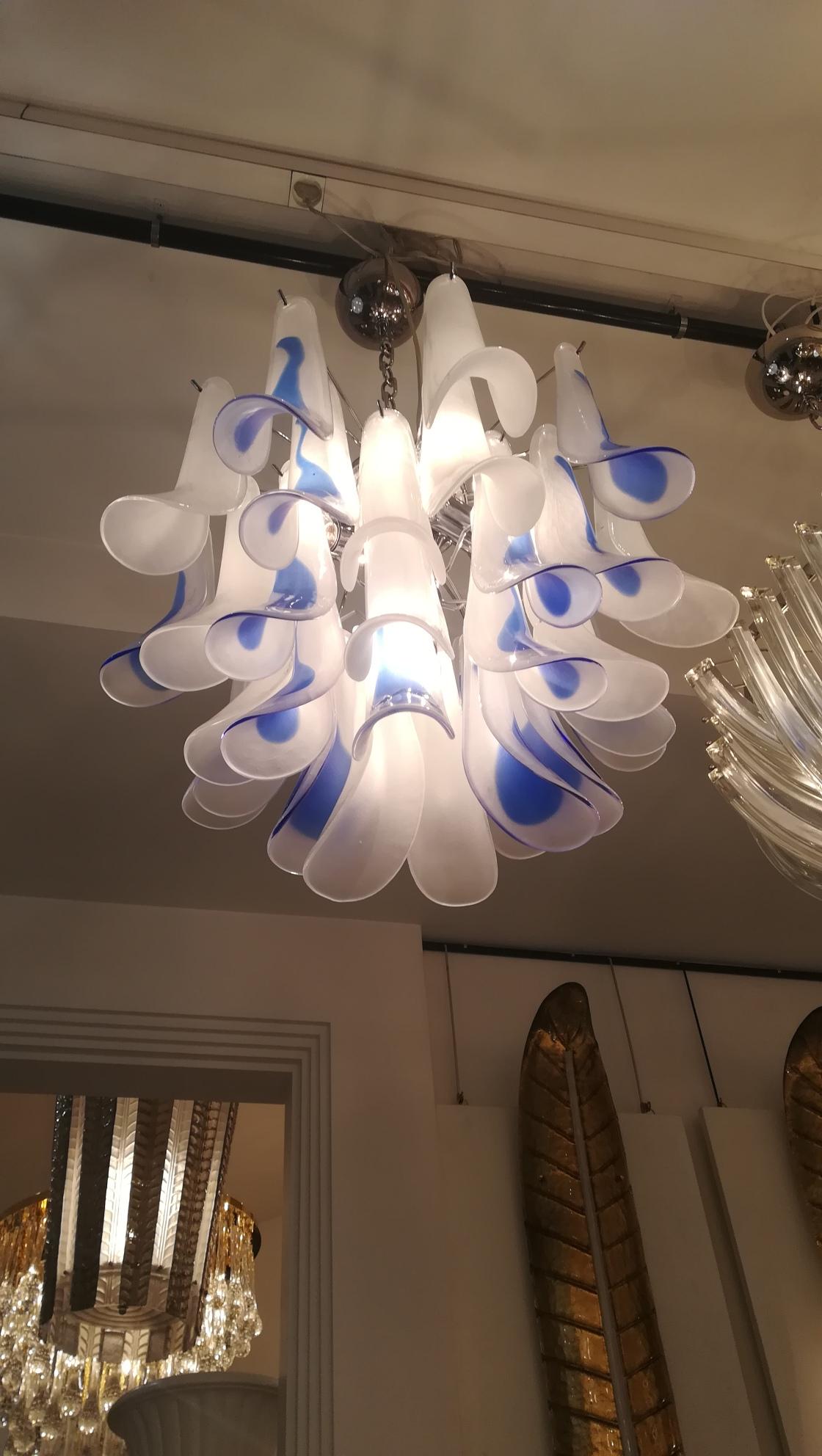 Kronleuchter aus Muranoglas von Novaresi (Italienisch)