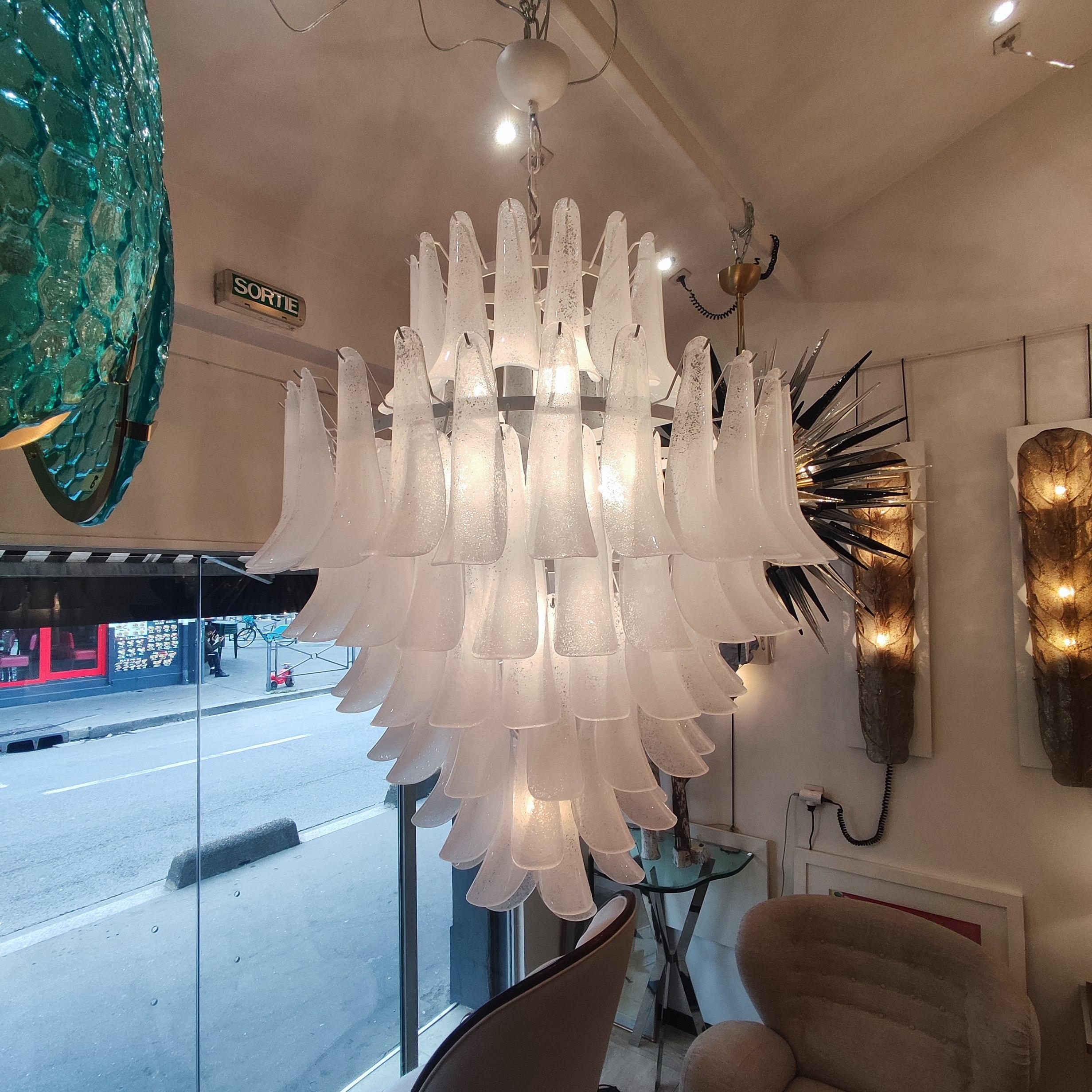 murano glass chandelier vintage