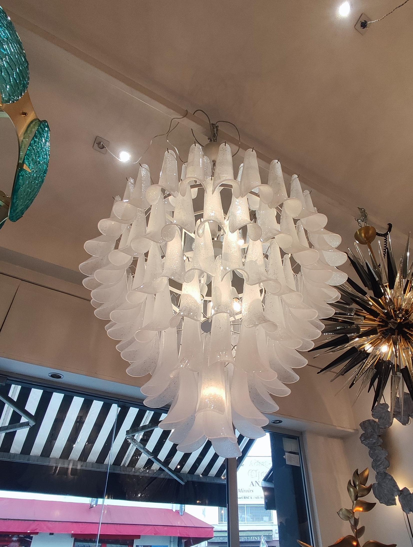 broken dishes chandelier