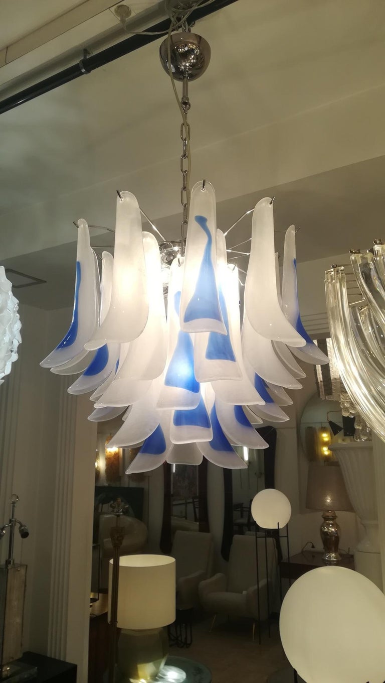 20th Century Vintage Murano Glass Chandelier by Novaresi For Sale