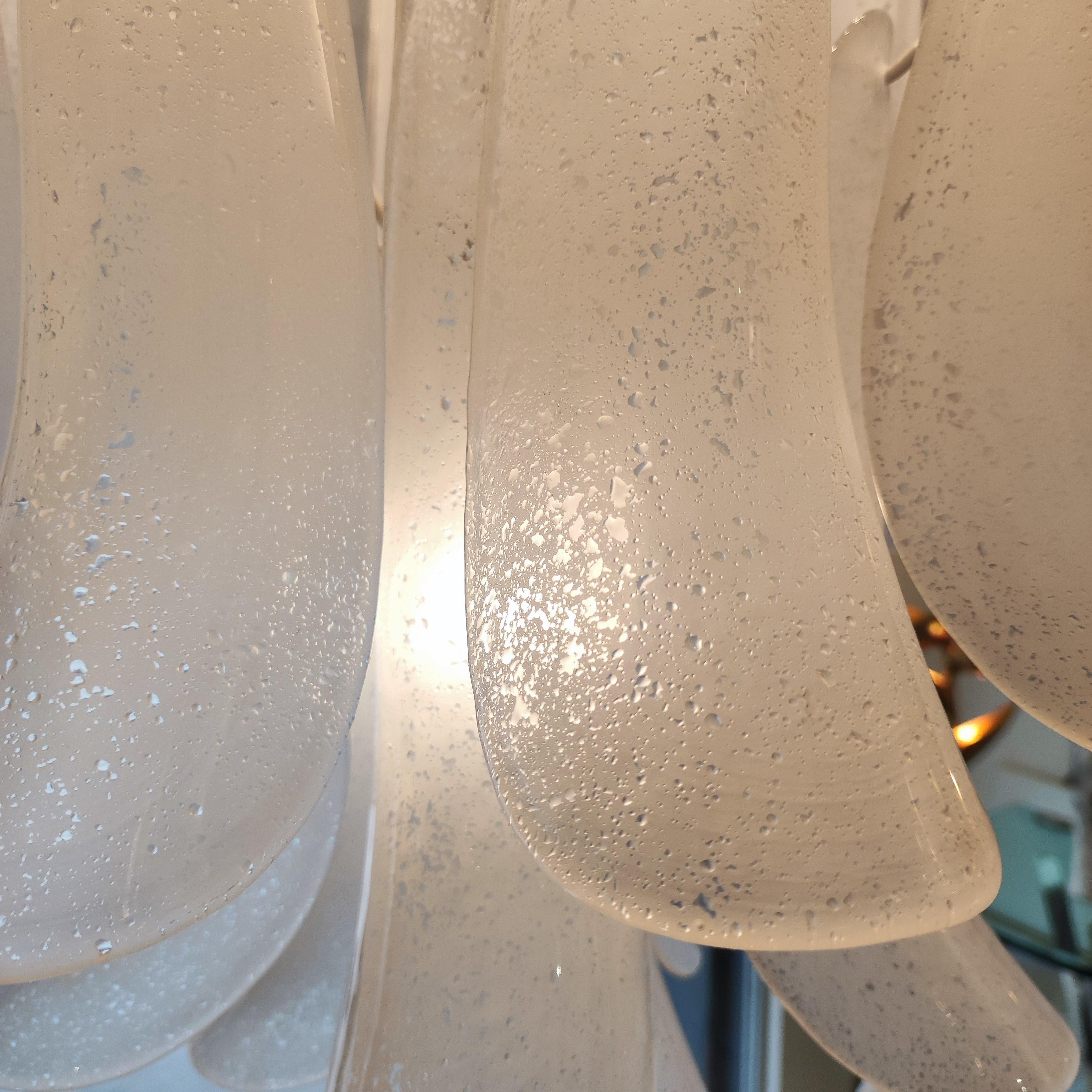Mid-Century Modern Vintage Murano Glass Chandelier by Novaresi For Sale