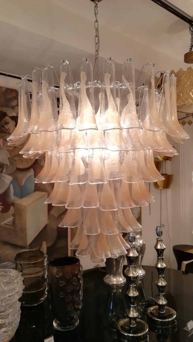 Vintage Murano Glass Chandelier by Novaresi For Sale 1