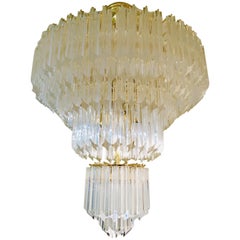 Vintage Murano Glass Chandelier, circa 1960s