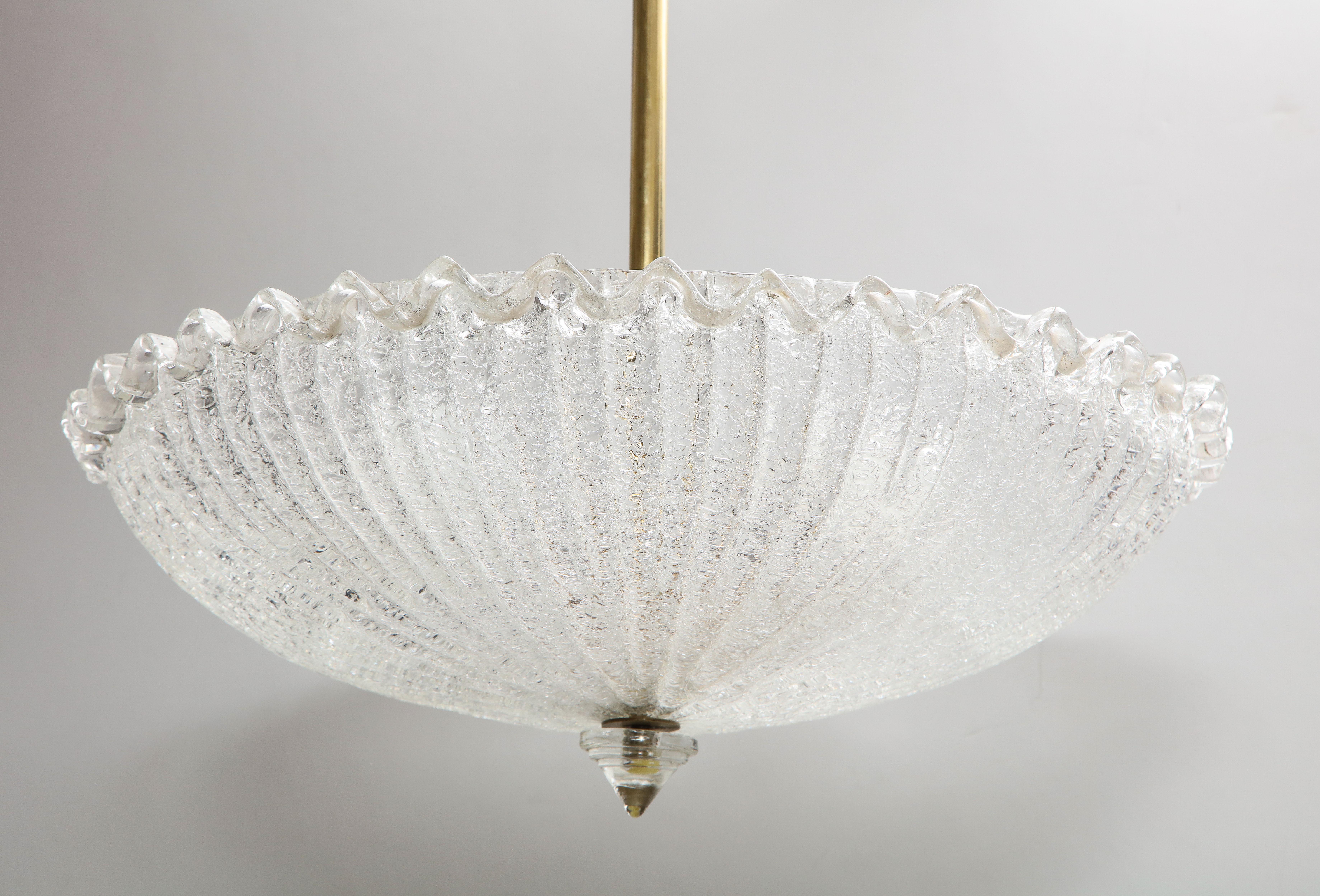 Vintage Murano Glass Chandelier For Sale 2