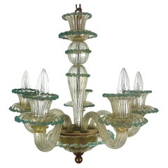 Vintage Murano Glass Chandelier