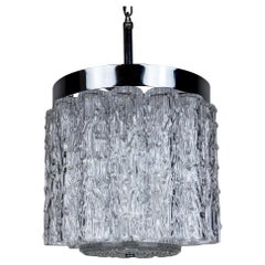 Vintage Murano Glas Kronleuchter Tronchi von Toni Zuccheri für Venini, Italien 1960er Jahre