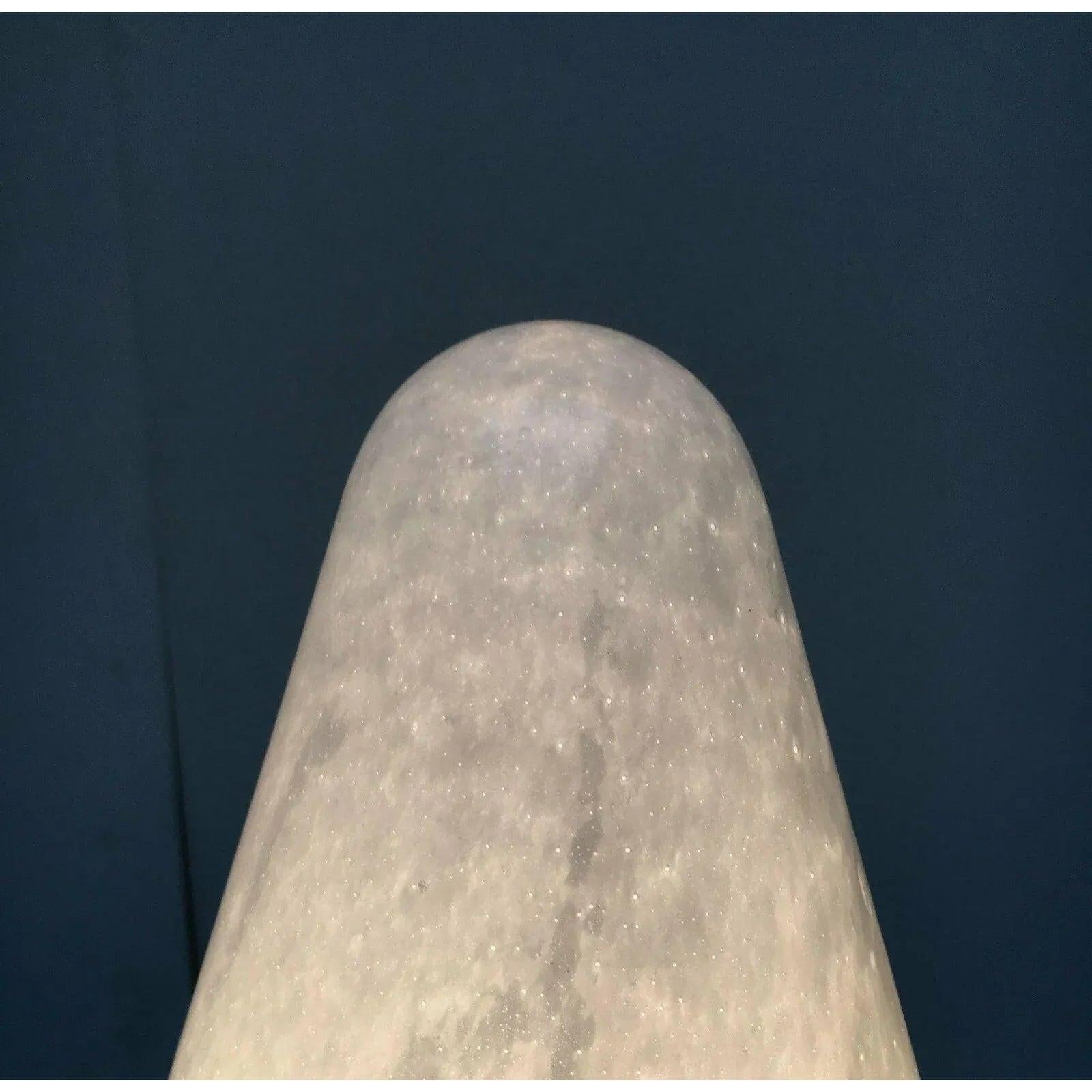 Vintage Murano Glass Cone Table Lamp, 1970s For Sale 2