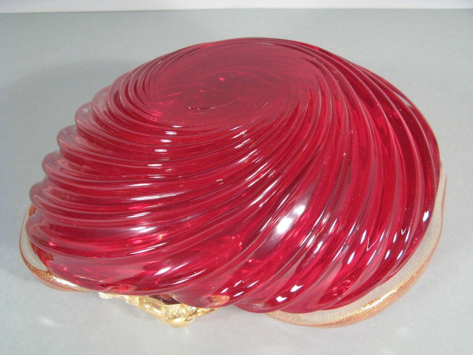 Bol décoratif en verre de Murano à motifs floraux, années 1960 - 1Y145 3