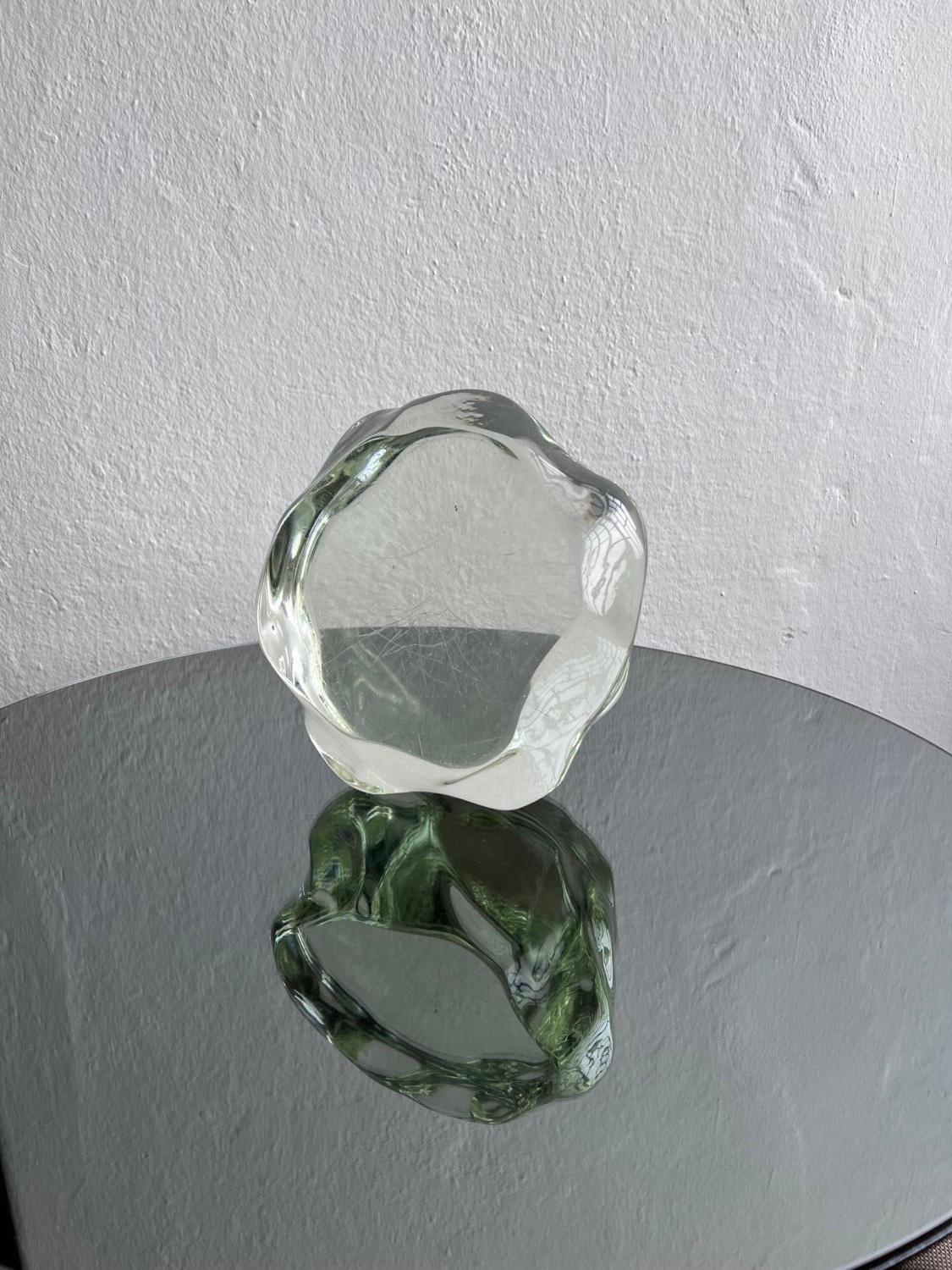 Vintage Murano Glas Dekorative Skulptur / Block, Ungewöhnlich Sammlerstück, Selten (Italienisch) im Angebot