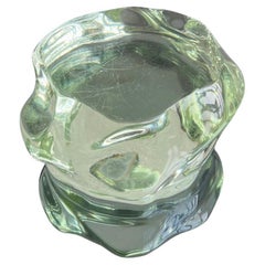 Vintage Murano Glass Decorative Sculpture / Block, Unusual Collectible, Rare
