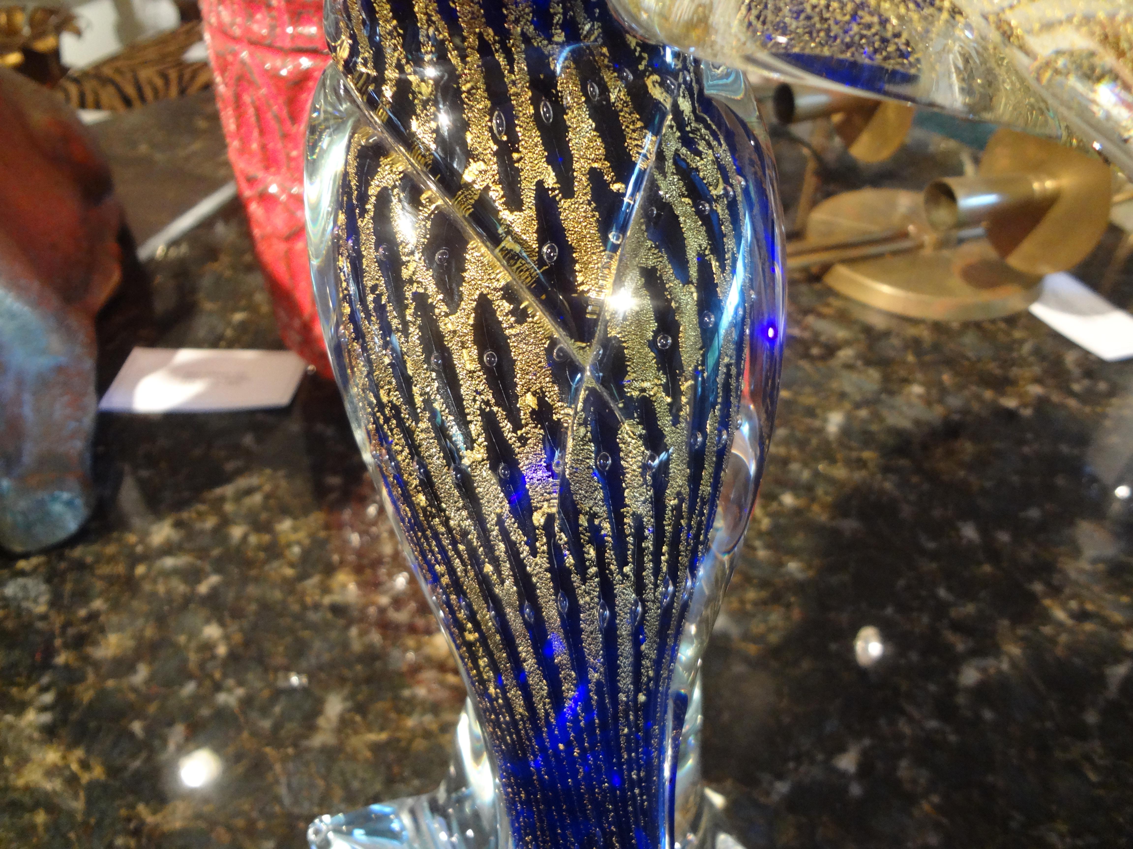 Figure de Toucan en verre de Murano d'époque Bon état - En vente à Houston, TX