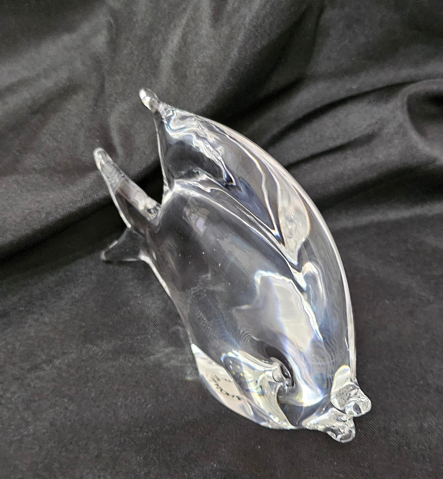 Other Vintage Murano Glass Fish by V. Nason, Italy. Labelled thusly. For Sale