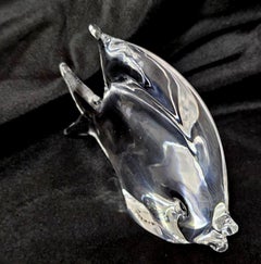 CLEARANCE SALE Vintage Murano Glass Fish by V Nason, Italy, Original label