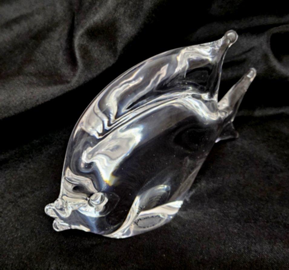 Vintage Murano Glas Fisch von Vincento Nason, Italien, Original Label CLOSING SALE (20. Jahrhundert) im Angebot