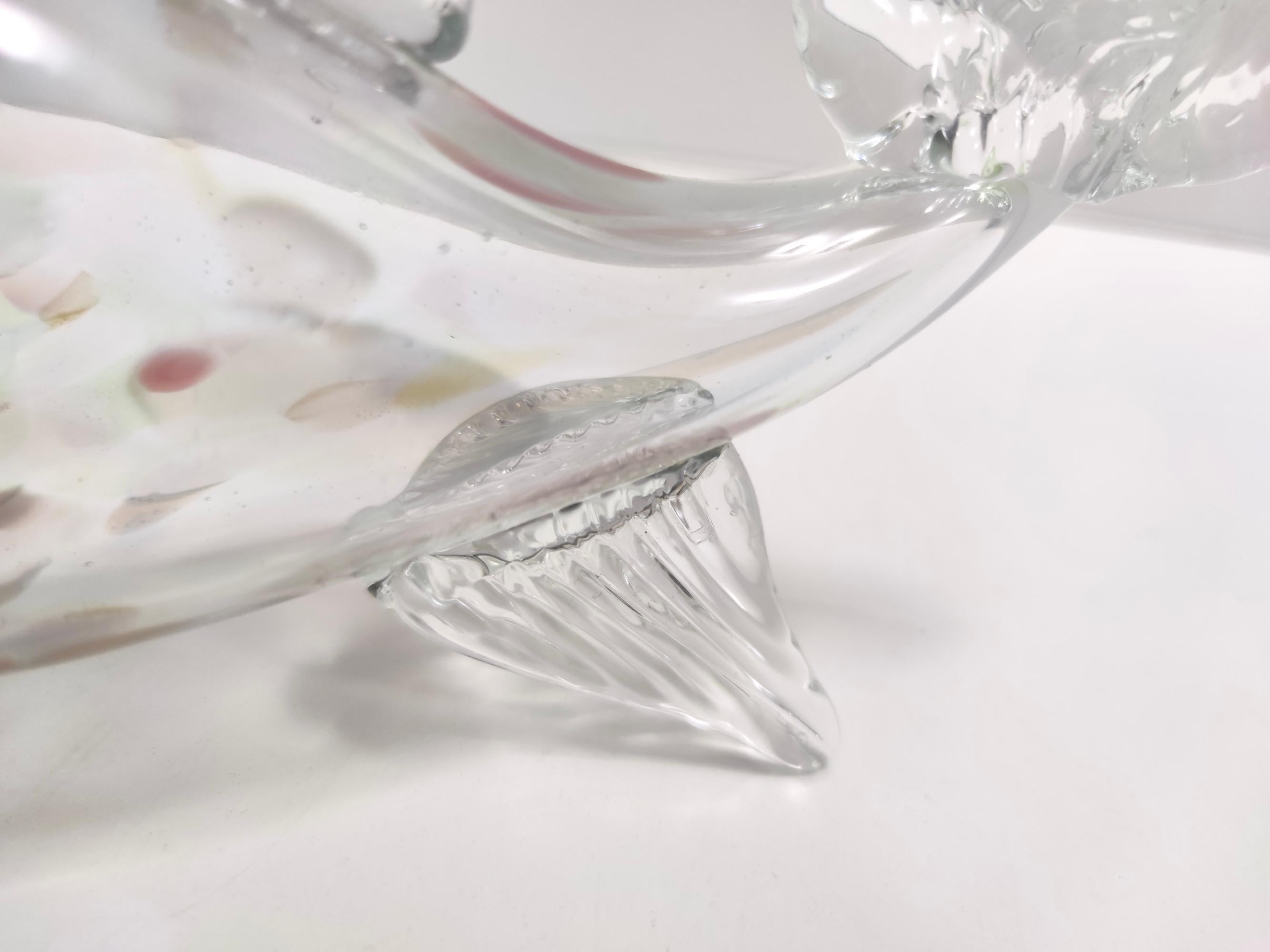 Figurine décorative de poissons en verre de Murano par Fratelli Toso, Italie en vente 3