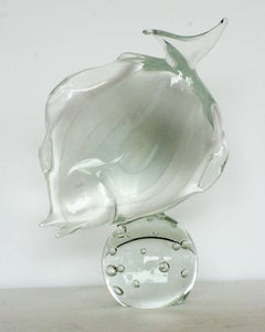 Vintage Murano Glass Fish Sculpture by Licio Zanetti